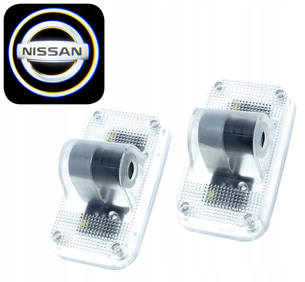 2x LED LOGO PROJEKTOR NISSAN MURANO TEANA SYLPHY X-TRAIL