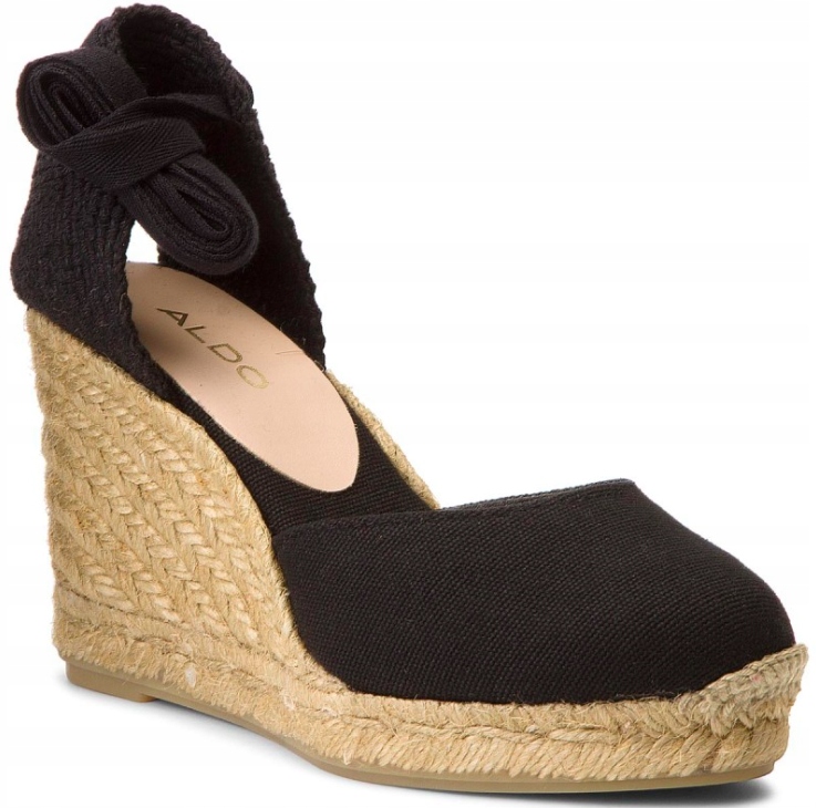 ALDO Espadryle sandali na koturnie r.37