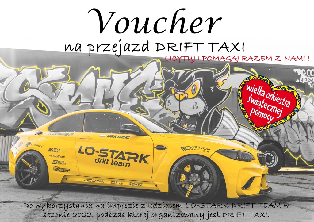 Przejazd Drift Taxi z LO-STARK DRIFT TEAM
