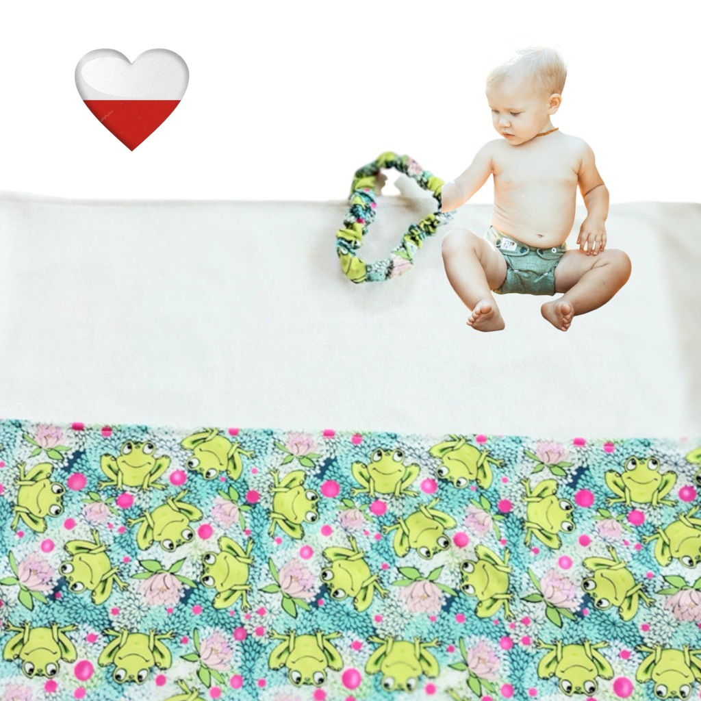Mata do przewijania ŻABY Mata Wielorazowa NappiMe