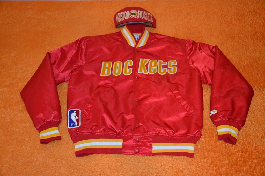 NBA HOUSTON ROCKETS STARTER AUTHENTIC 80's UNIKAT!