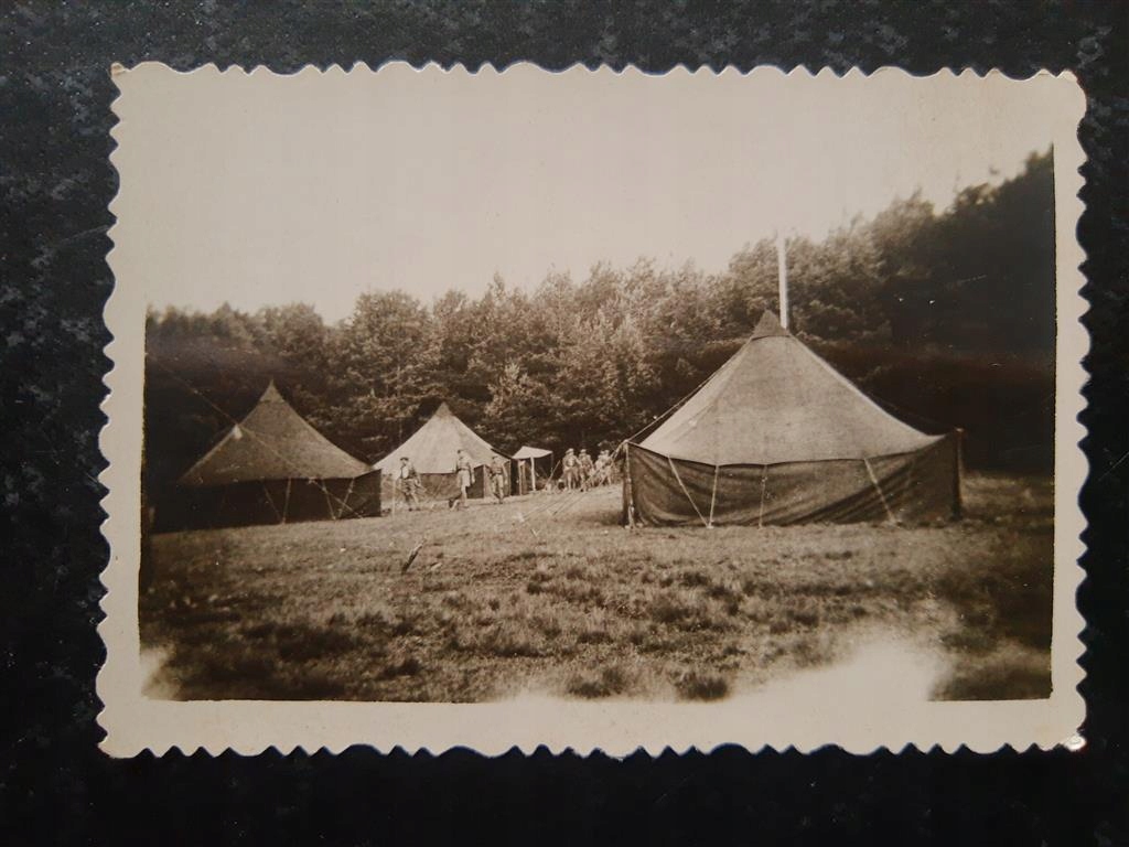 harcerze obóz Tarnowska Wola 1947 (943c)