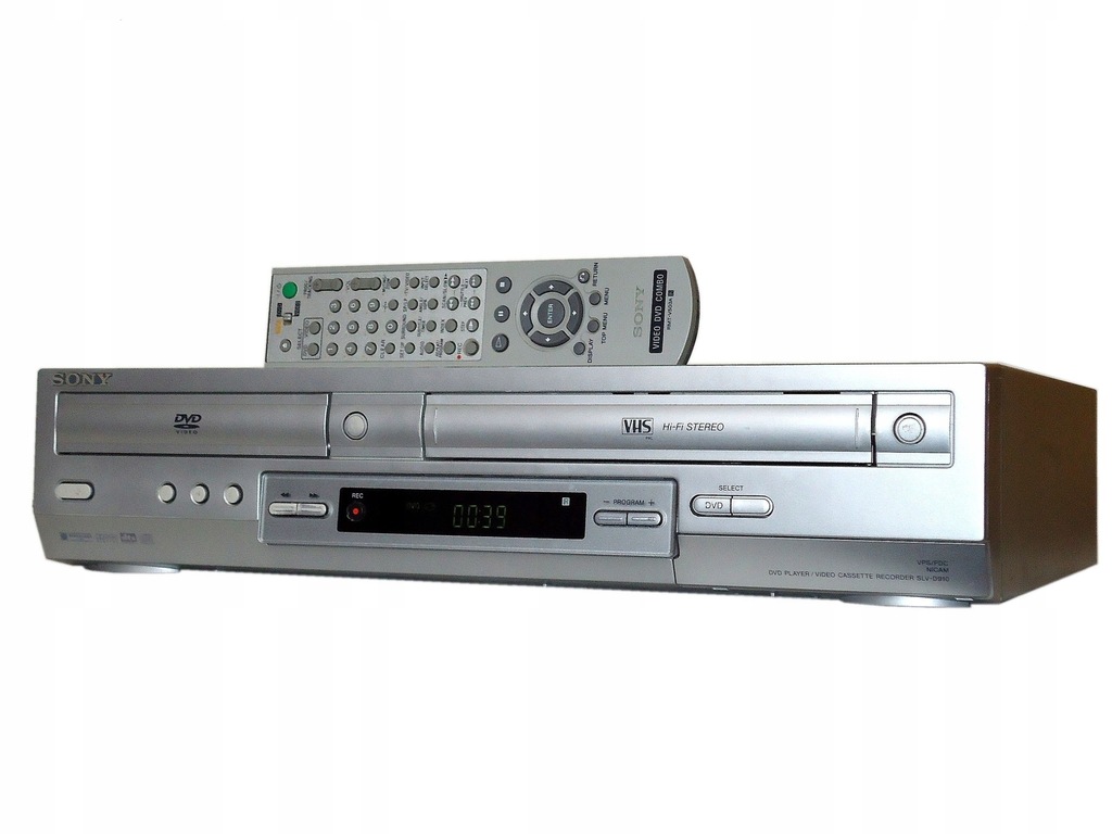 Купить SONY Combo DVD-VHS 6GLOWIC NTSC SP/LP Mp3 S-VHS: отзывы, фото, характеристики в интерне-магазине Aredi.ru