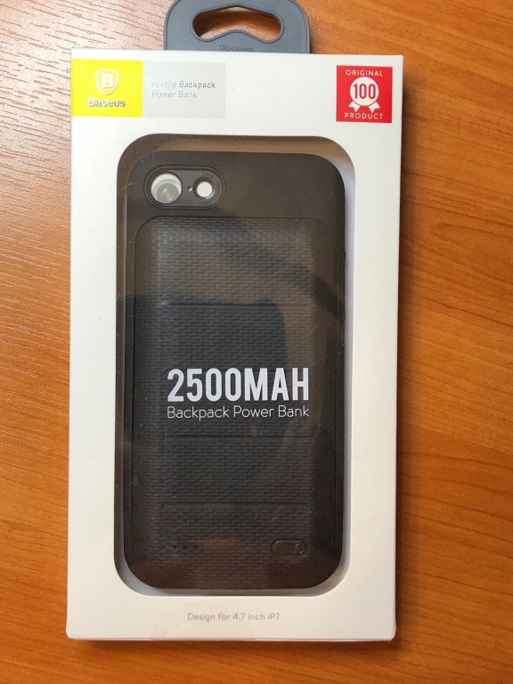 Futerał powerbank Baseus 2500MHA do iPhona 7 nowe