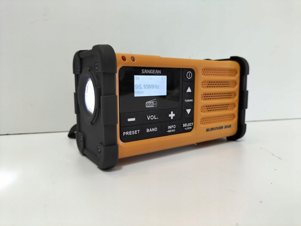 Miniradio Sangean MMR-88 DAB żółty 3176/2023