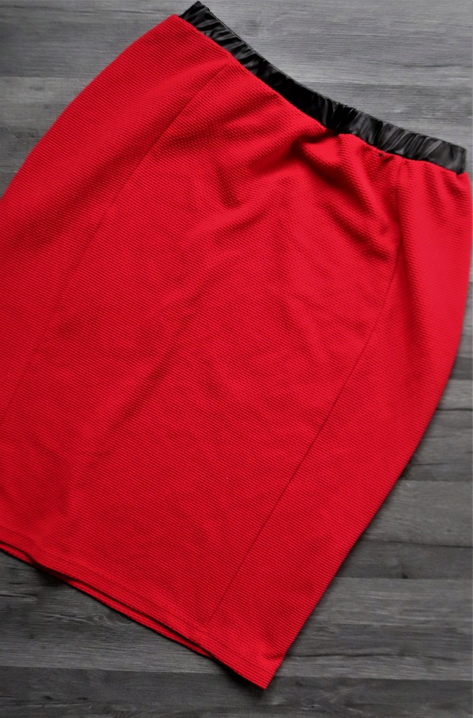 ATMOSPHERE czerwona piękna spódnica M/L