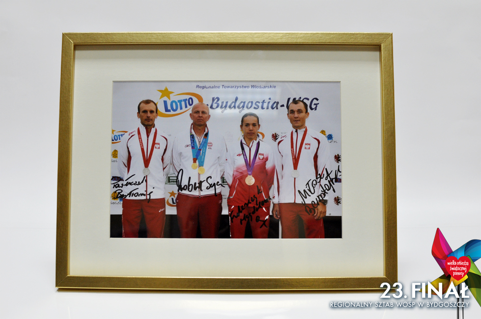 LOTTO-Bydgostia autografy medalistów olimpjskich