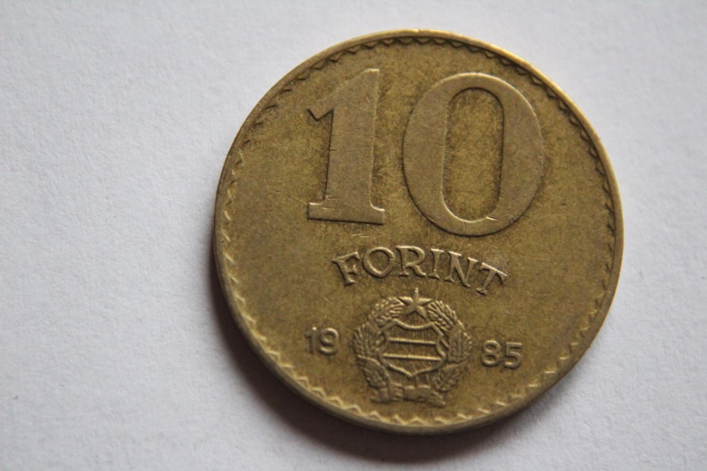 10 FORINT 1985 WĘGRY -W239