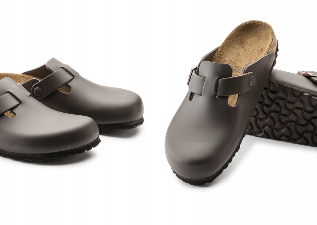 BIRKENSTOCK SKÓRZANE KLAPKI 46