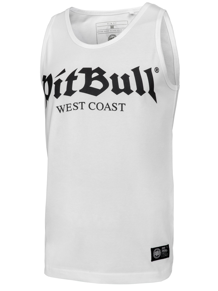 Tank Top Pit Bull Lycra Old Logo'20 Biały S