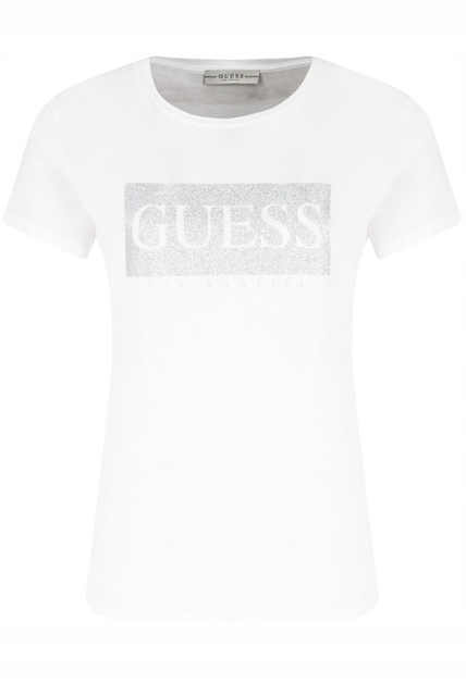 GUESS T-Shirt Koszulka DAMSKA W93I80 K7WS0 Biała