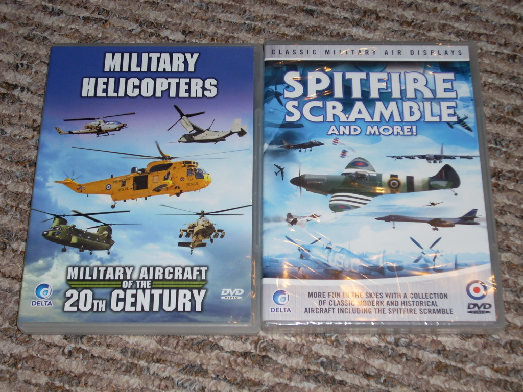 MILITARY HELICOPTERS SPITFIRE 2 x DVD