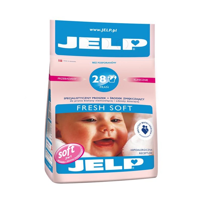 Jelp Fresh Soft proszek 2,24 kg + gratis