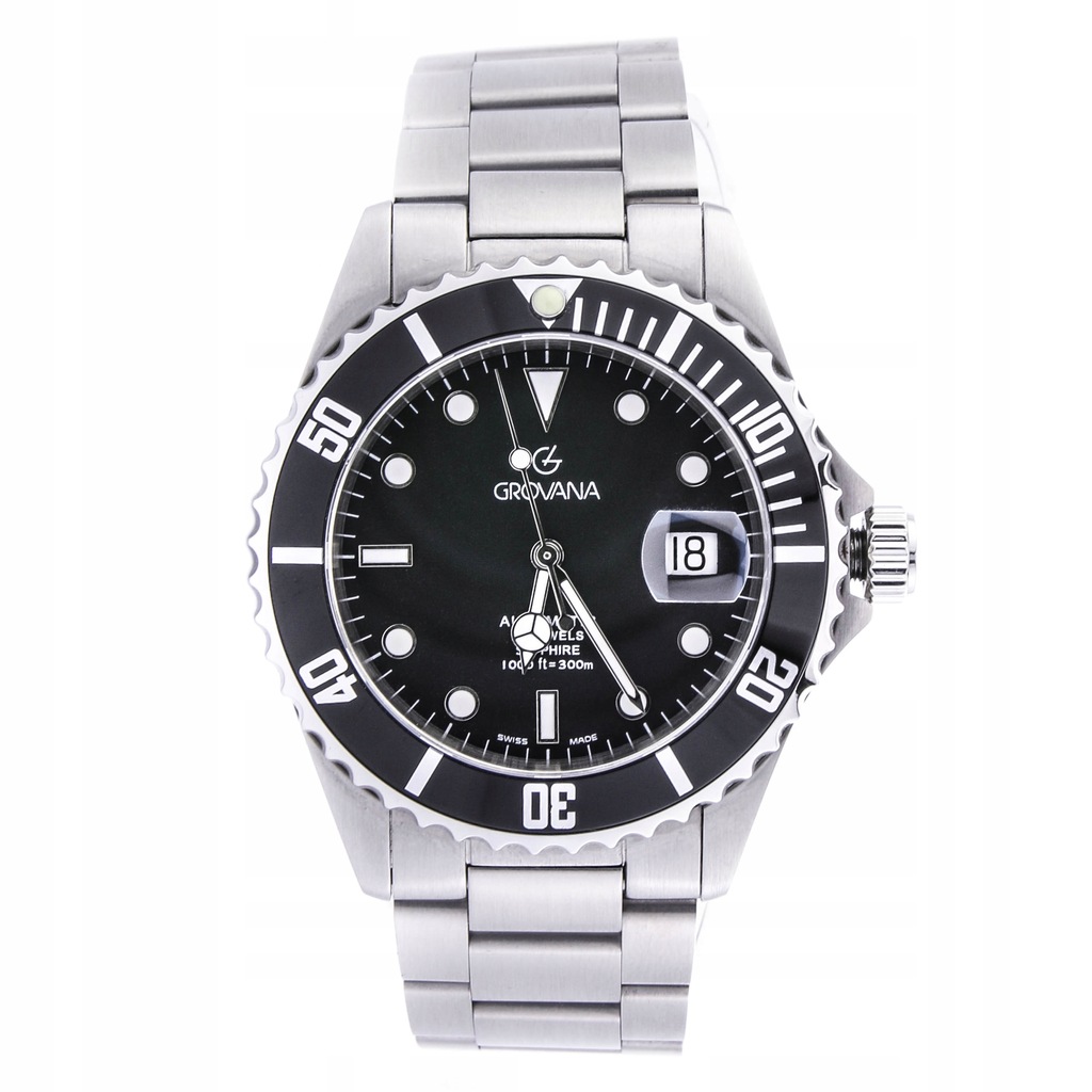 Zegarek GROVANA 30 ATM DIVER SWISS MADE 8637740331
