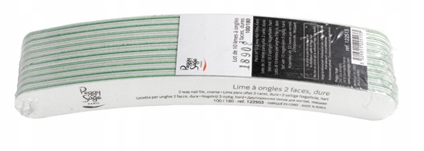 Peggy Sage Pack Of 10 2-way Nail Files Hard komple