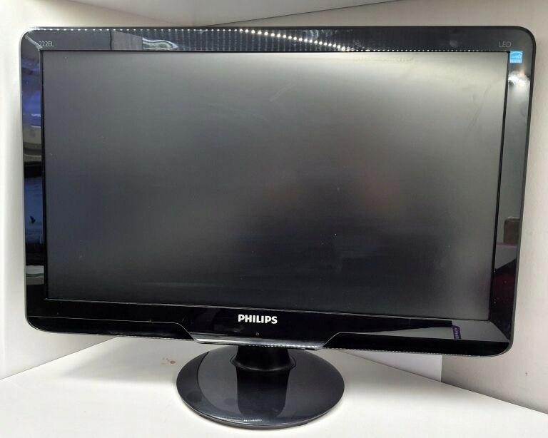 MONITOR LED PHILIPS 222EL2SB/01 21,5 " TN - 12476114532 - oficjalne ...
