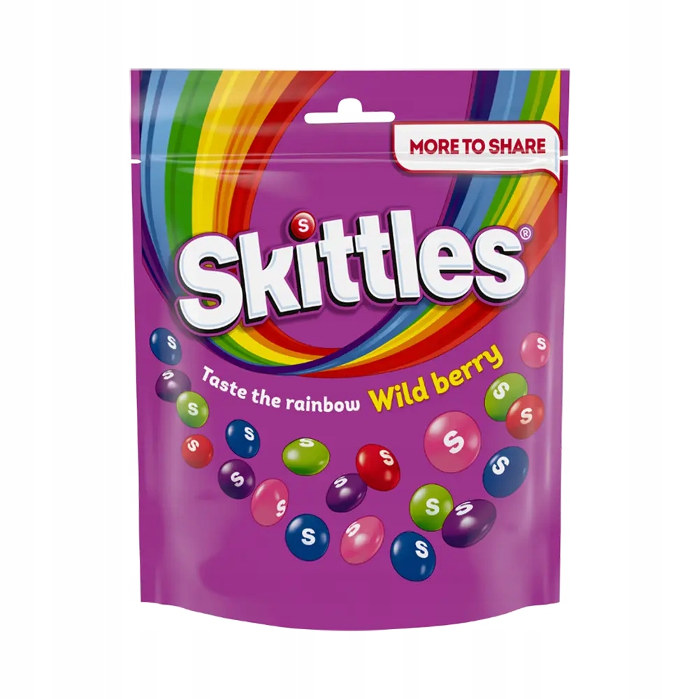 DRAŻE SKITTLES OWOCE LEŚNE WILD BERRY XXL 318g