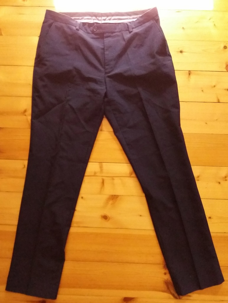 Spodnie granatowe Next 36/33 Tailored fit