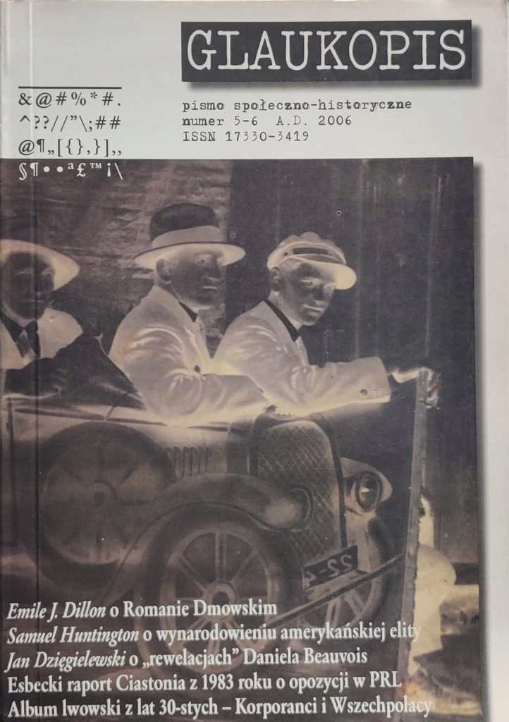 GLAUKOPIS pismo społeczno-historyczne