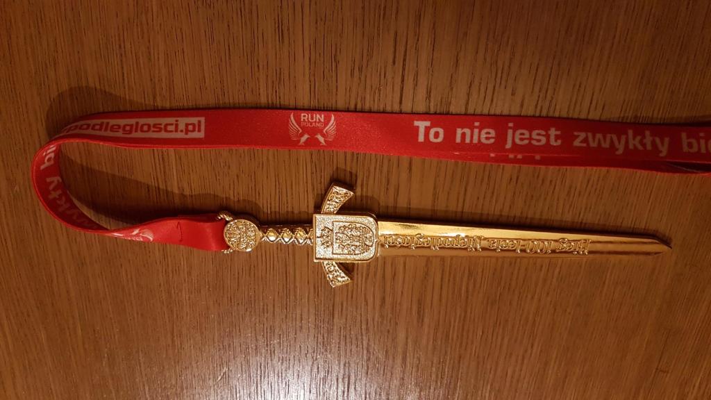 MEDAL Z POZNAŃSKIEGO BIEGU NIEPODLEGŁOŚCI 2019 !!!