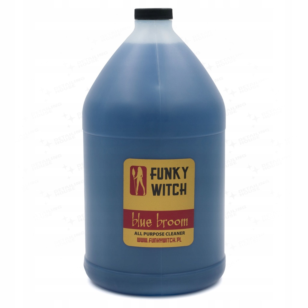 Funky Witch Blue Broom All Purpose Cleaner 3,8L - środek do czyszczenia kom