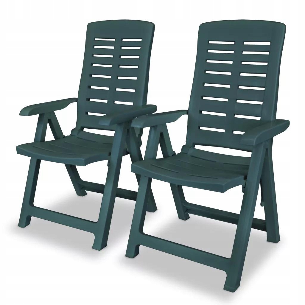 Rozkladane Krzesla Ogrodowe 2 Szt Plastikowe Z 8328147126 Oficjalne Archiwum Allegro