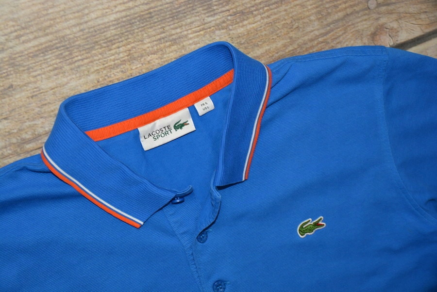 LACOSTE _ lamówki polo _ L