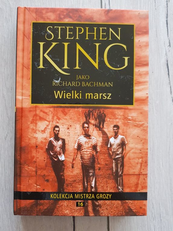 Książka Wielki marsz - Stephen King NOWA pomóż