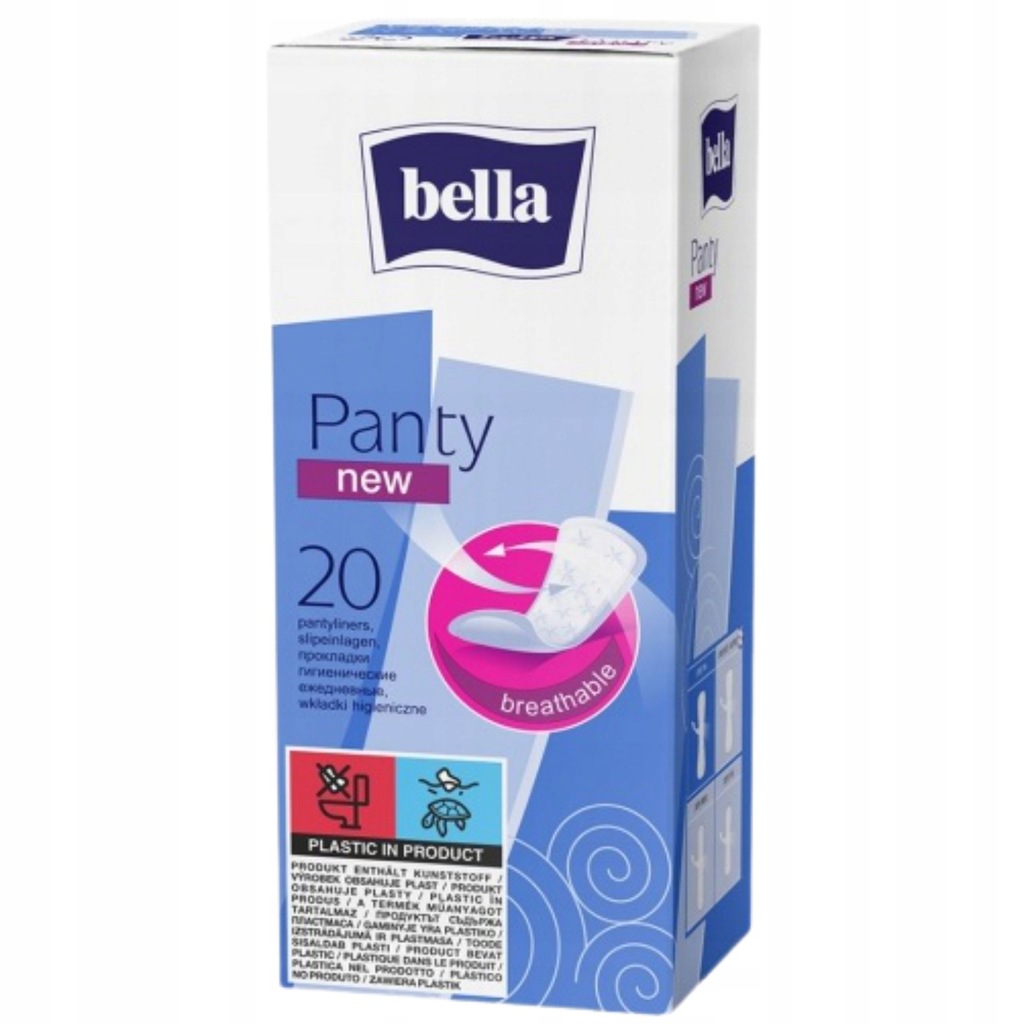 Bella Panty New Wkładki higieniczne 20 sztuk