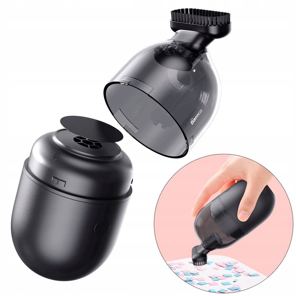 Baseus C2 Desktop Capsule Vacuum Cleaner Black