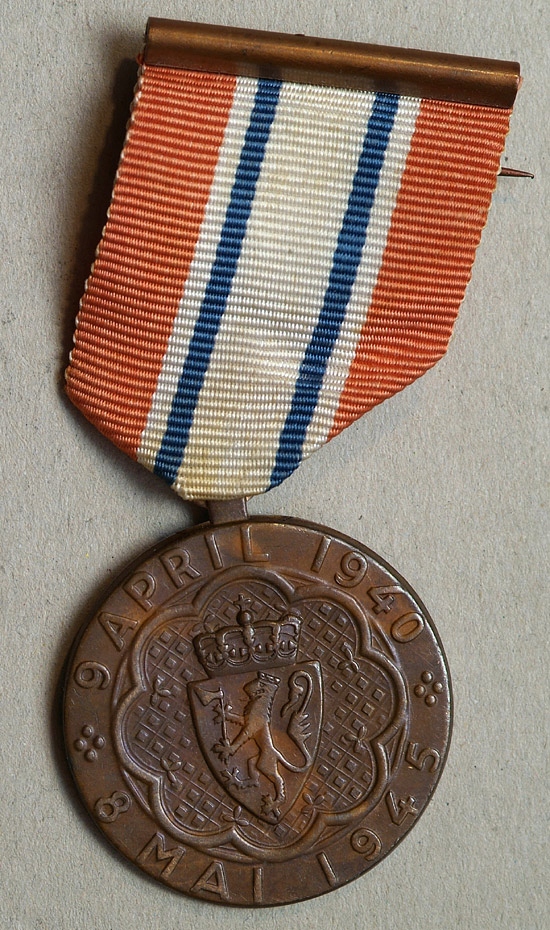 Norwegia - Medal Obrony 1940-1945 (za Narvik)