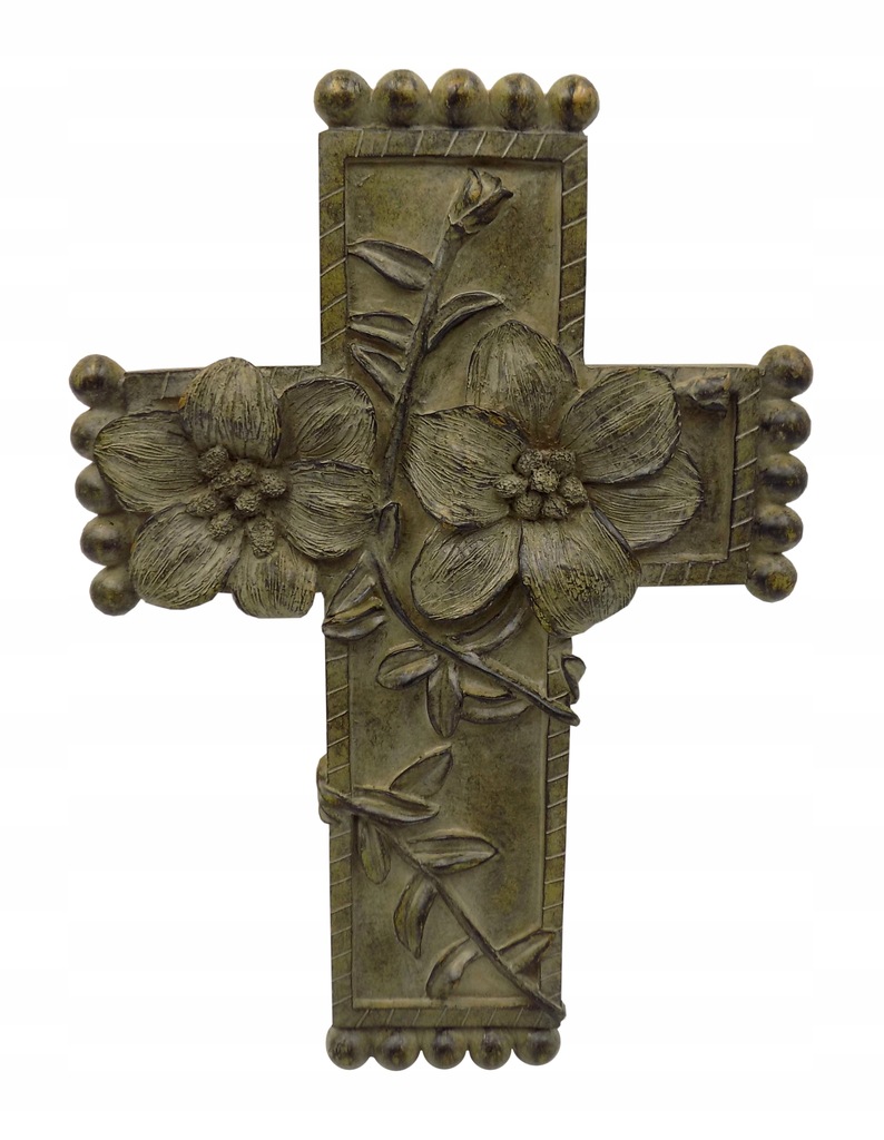 KRUCYFIKS krzyż ornament roślinny