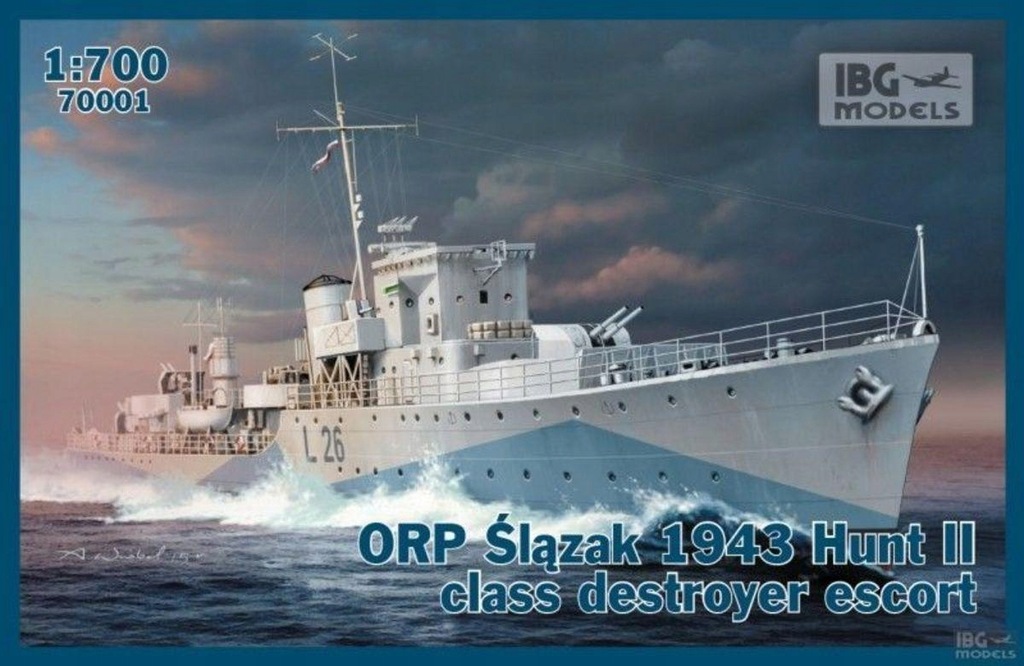 Polski niszczyciel eskortowy klasy Hunt II ORP Śl