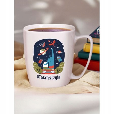 Kubek Baśniowa Kraina Nadwyraz.com x #TataTeżCzyta