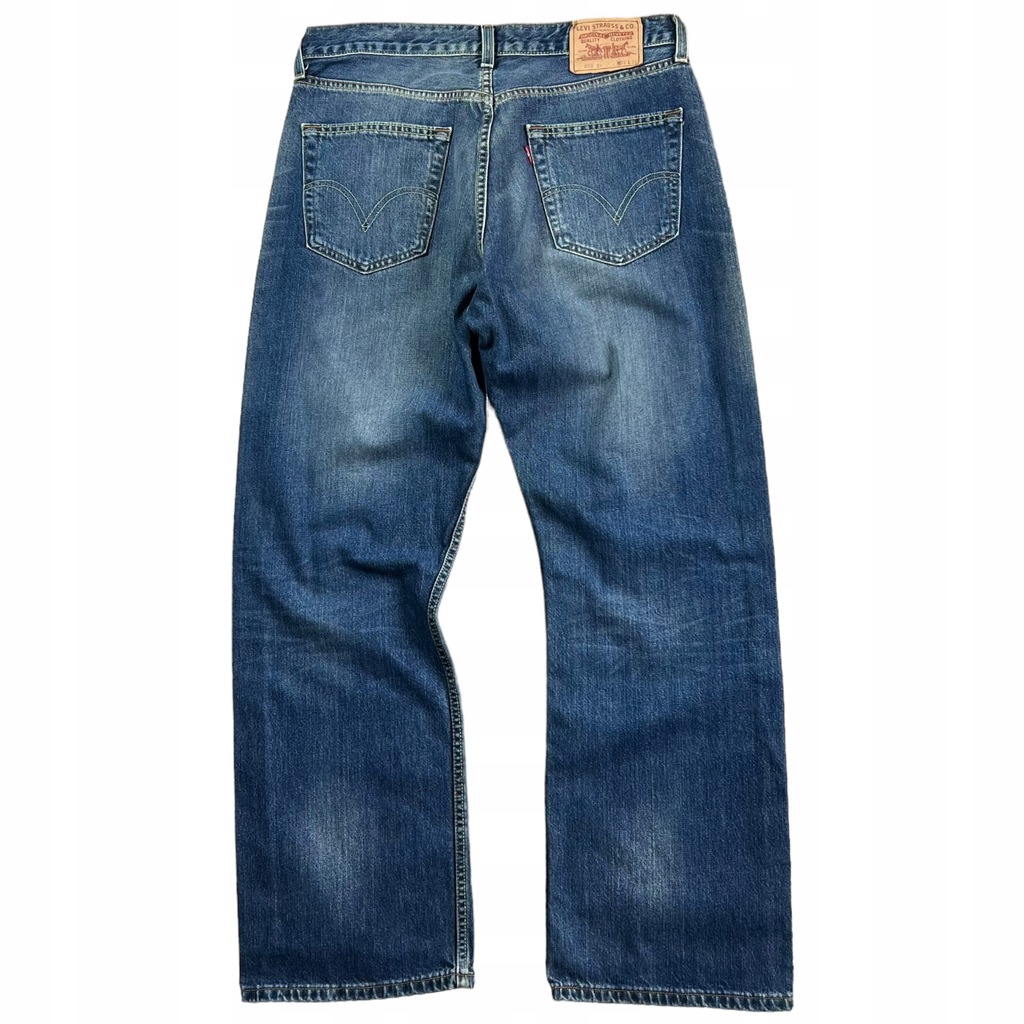 Spodnie Jeansowe LEVIS 508 04 32x30 Proste Męskie Dżins Denim Jeans