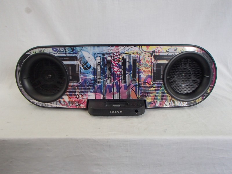 Głośnik aktywny Sony Dok iPod AUX Moc 75 Watt