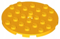 LEGO 11213 Plate, Round 6 x 6 with Hole