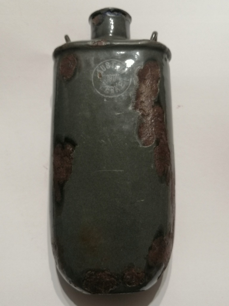 MANIERKA STALOWA EMALIOWANA 1917