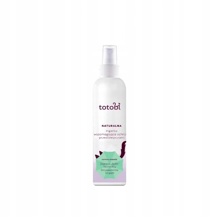 Naturalna mgiełka spray na kleszcze MINI TOTOBI 100ml