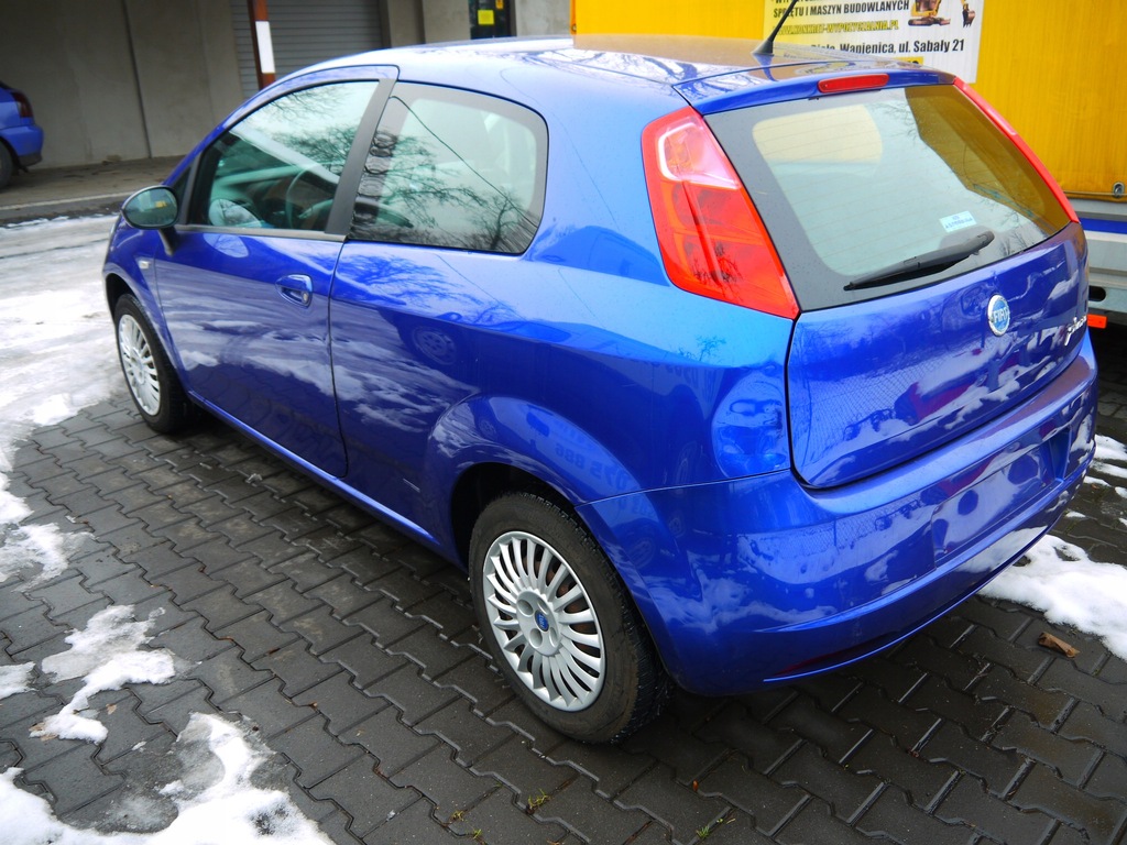 FIAT GRANDE PUNTO 1,3 MULTI JET ROK 2007 135 tyś