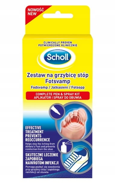 Scholl Zestaw na grzybicę paznokci