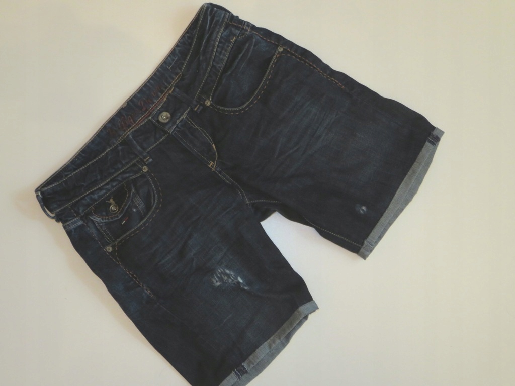 Spodenki 29 Męskie jeansowe HILFIGER DENIM A56