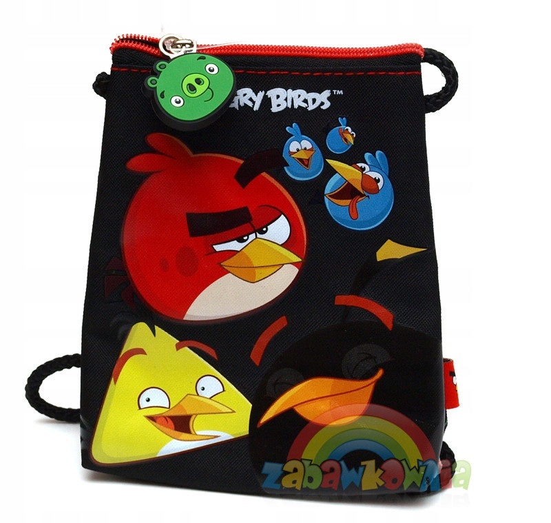 SASZETKA portfelik na szyję Angry Birds