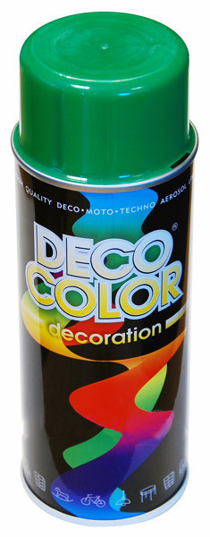 Lakier w sprayu Zielony 400 ml Deco Color INNY 590