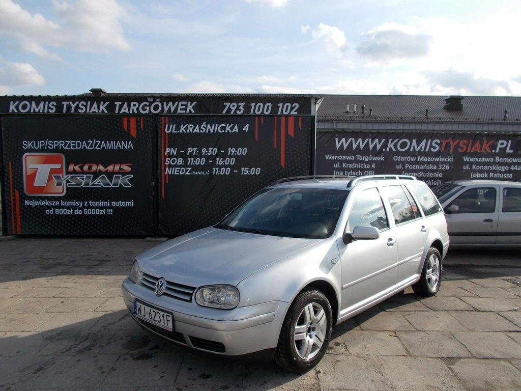 Volkswagen Golf 1.9 TDI, 2003 rok KOMIS TYSIAK