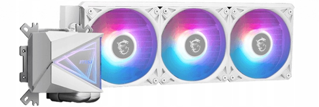 MSI MAG CORELIQUID I360 WHITE system chłodzenia komputerów Procesor Chłodni