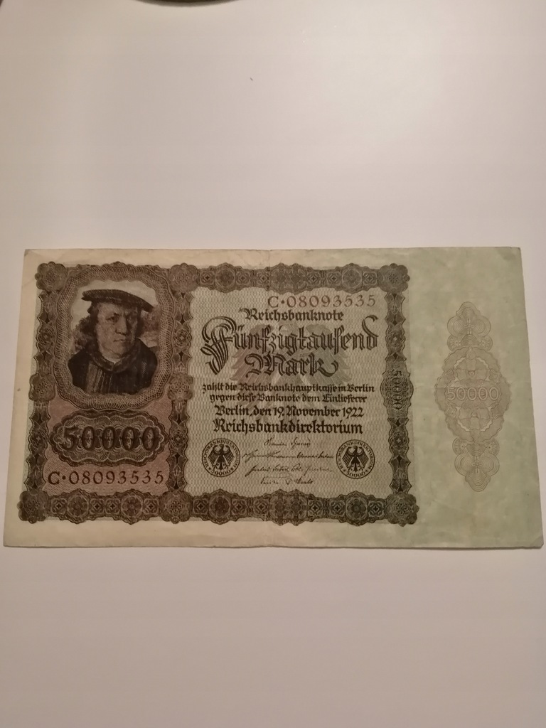50 000 MAREK 1922.