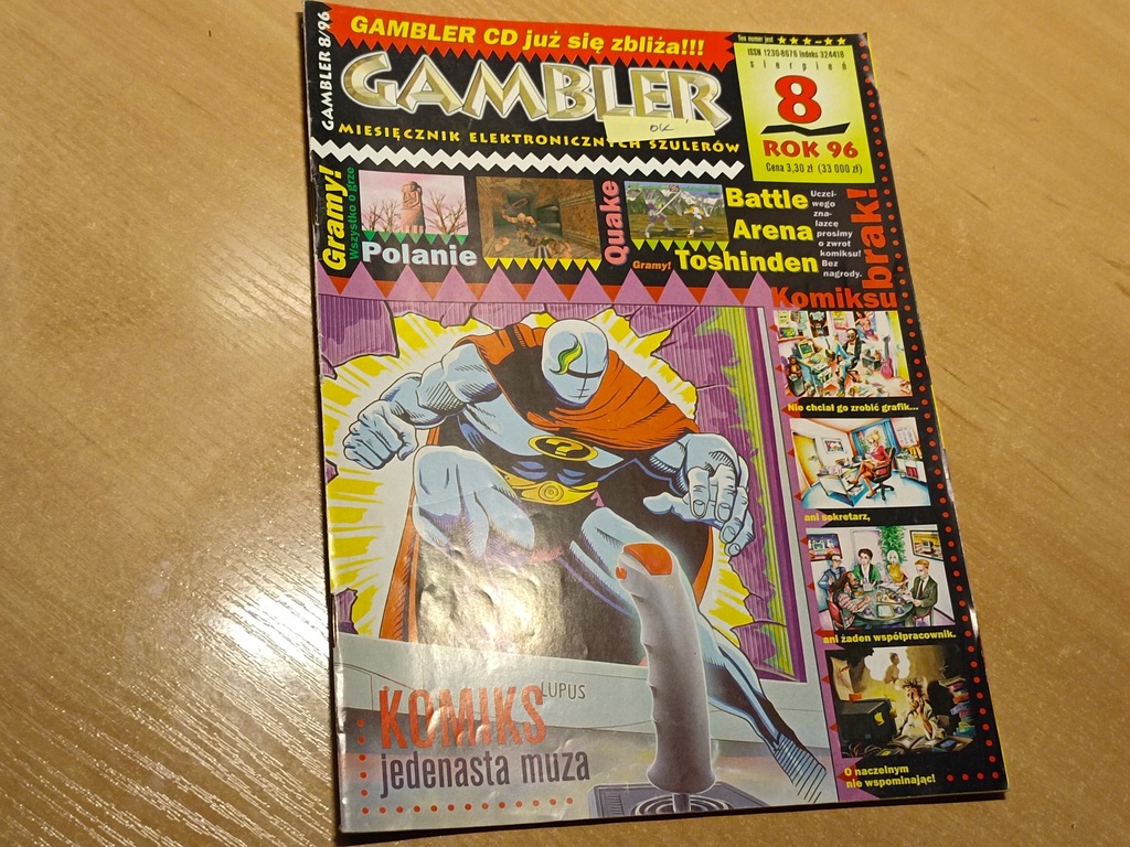 czasopismo Gambler 8/96