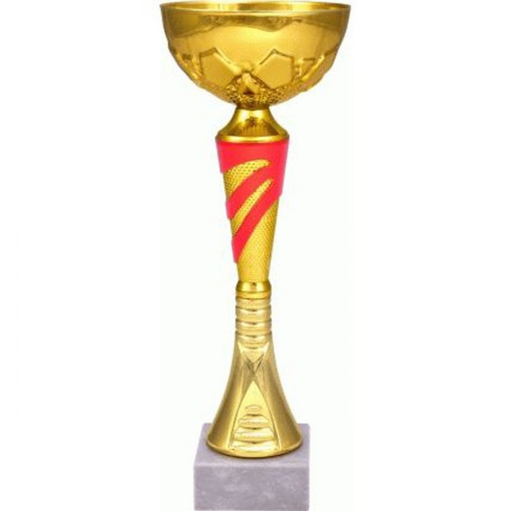 Puchar Metalowy Złoto-Czerwony 9045B