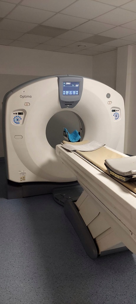 Tomograf GE Optima CT540 16 slice